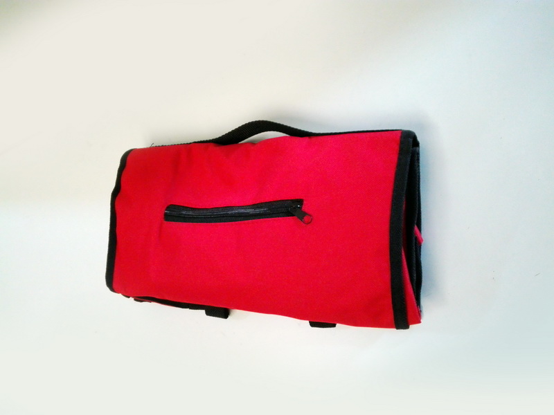 bolsa carro compra plegable.lonetaroja-plastico 61x32x15 (8eu.) 1u
